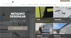 Desktop Screenshot of metalwo.dk